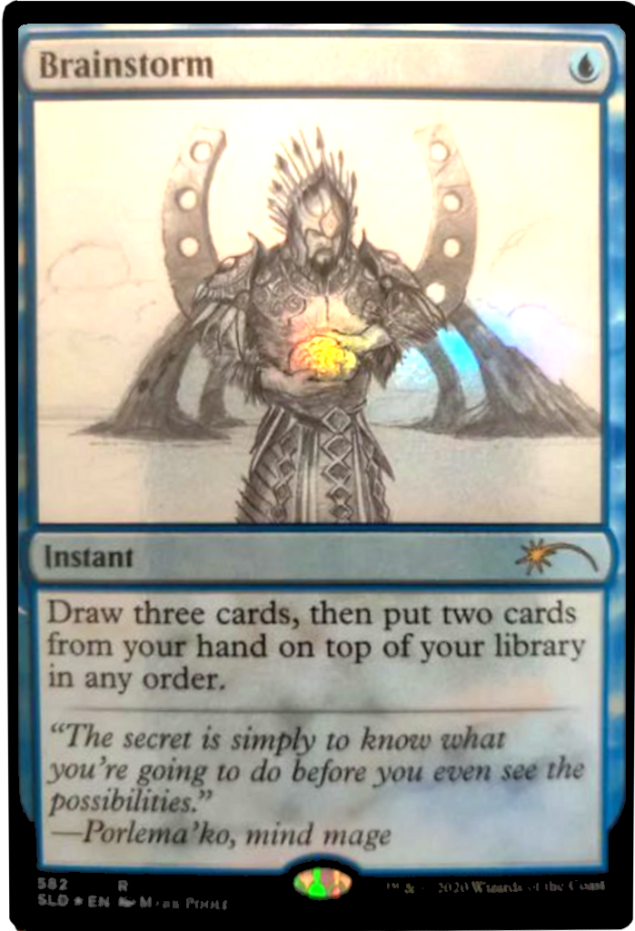 Brainstorm (Sketch) [Secret Lair Drop Promos] | Gate City Games LLC