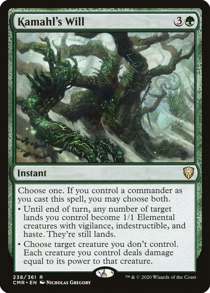 Kamahl's Will [Commander Legends] | Gate City Games LLC