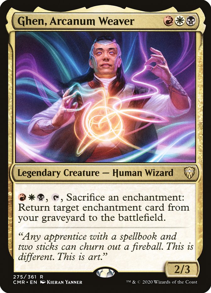 Ghen, Arcanum Weaver [Commander Legends] | Gate City Games LLC