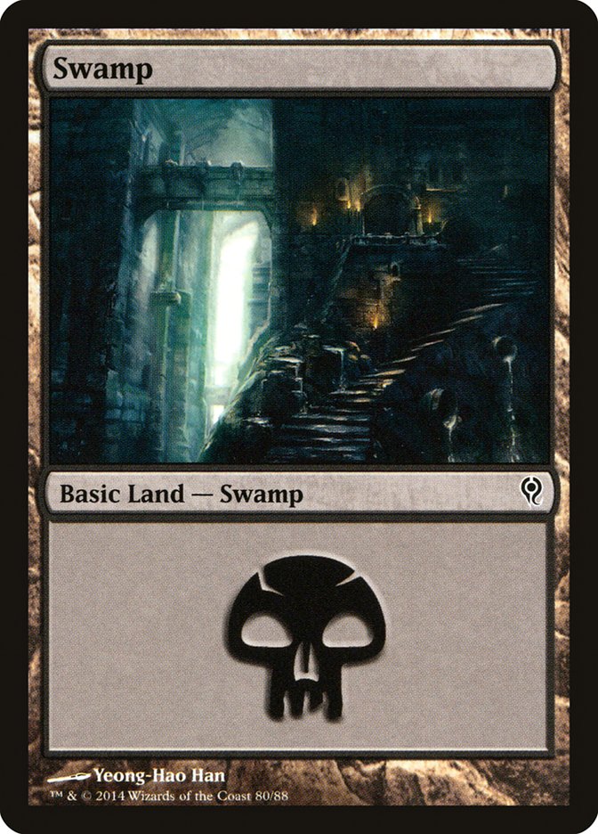 Swamp (80) [Duel Decks: Jace vs. Vraska] | Gate City Games LLC