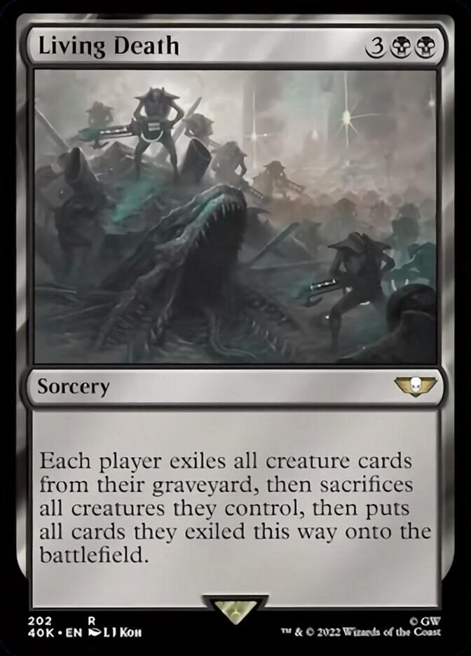 Living Death (Surge Foil) [Warhammer 40,000] | Gate City Games LLC