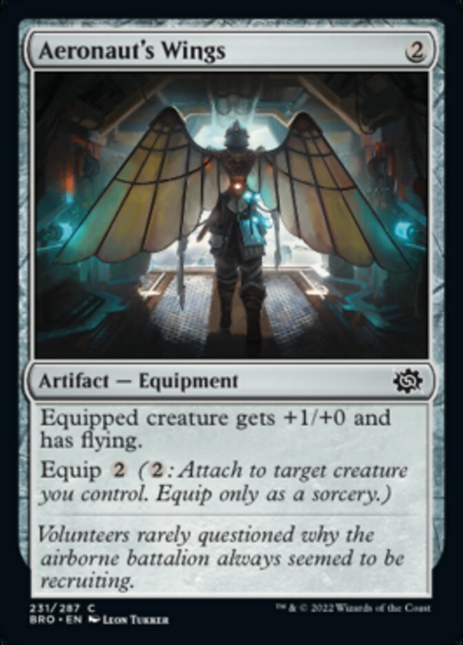 Aeronaut's Wings [The Brothers' War] | Gate City Games LLC
