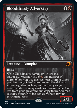 Bloodthirsty Adversary [Innistrad: Double Feature] | Gate City Games LLC