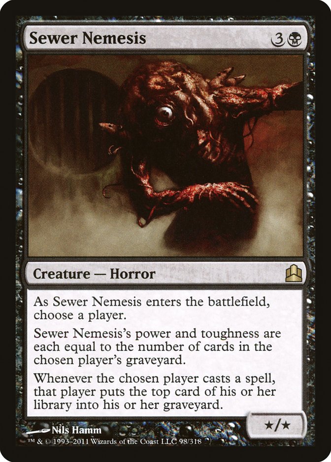Sewer Nemesis [Commander 2011] | Gate City Games LLC