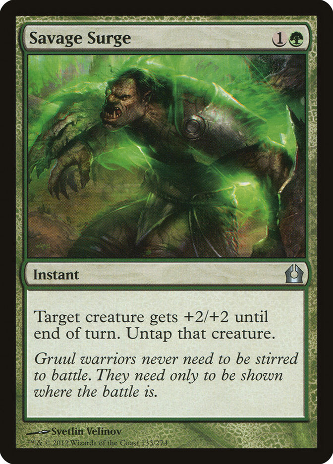 Savage Surge [Return to Ravnica] | Gate City Games LLC
