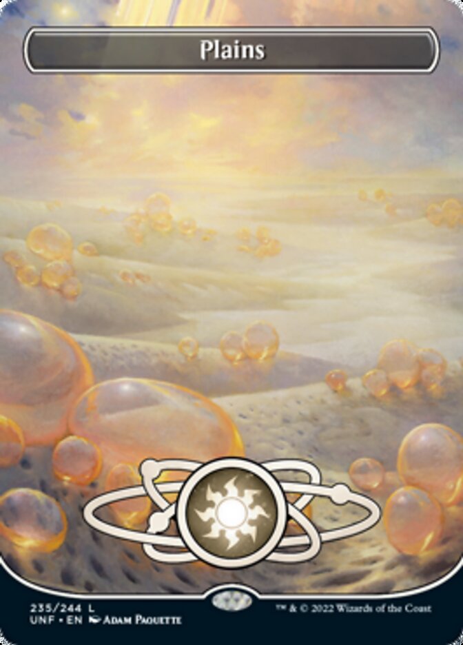 Plains (235) (Planetary Space-ic Land) [Unfinity] | Gate City Games LLC