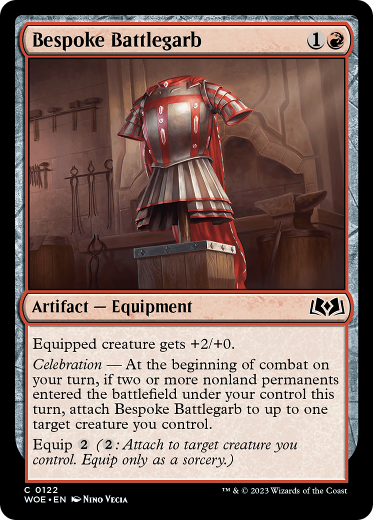 Bespoke Battlegarb [Wilds of Eldraine] | Gate City Games LLC
