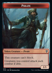 Pirate // Goblin Double-Sided Token [Commander Legends: Battle for Baldur's Gate Tokens] | Gate City Games LLC