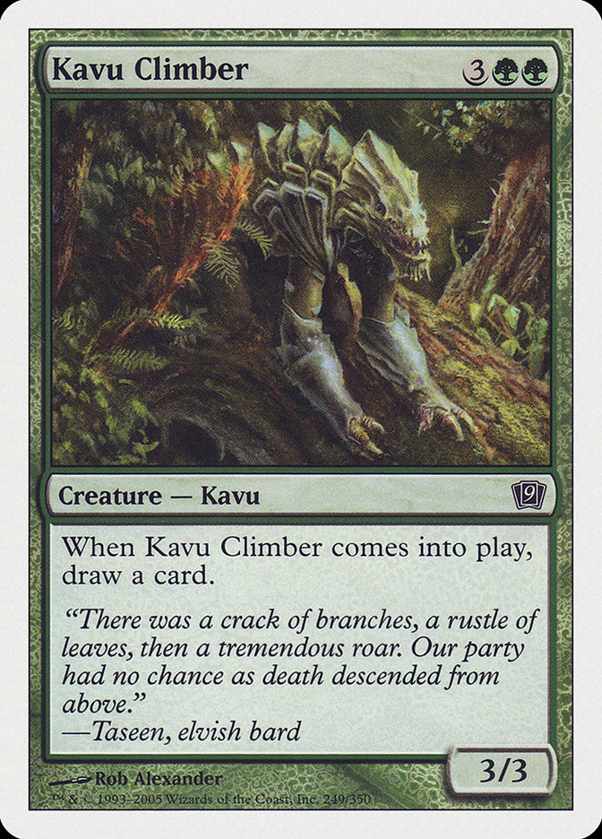 Kavu Climber [Ninth Edition] | Gate City Games LLC