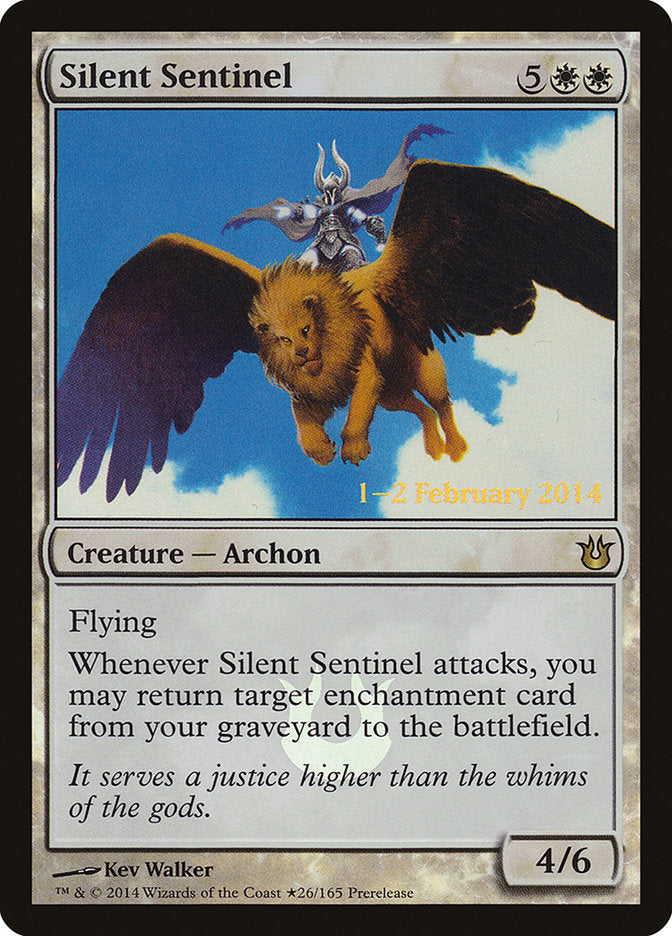 Silent Sentinel [Born of the Gods Prerelease Promos] | Gate City Games LLC