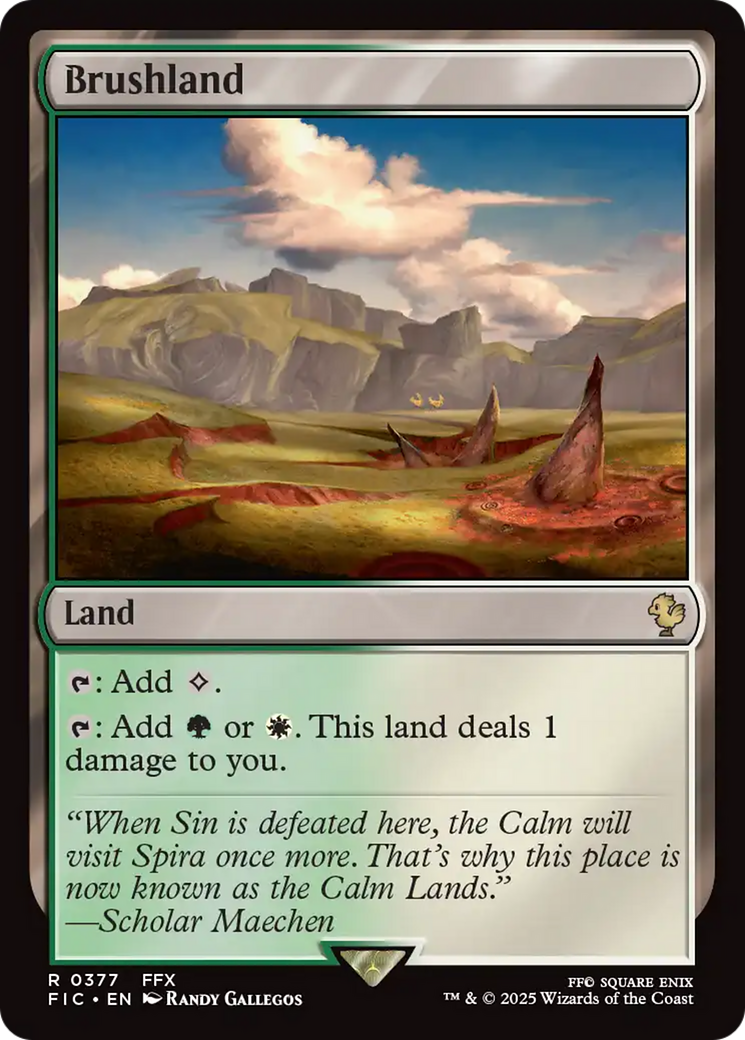 Brushland [FINAL FANTASY Commander] | Gate City Games LLC