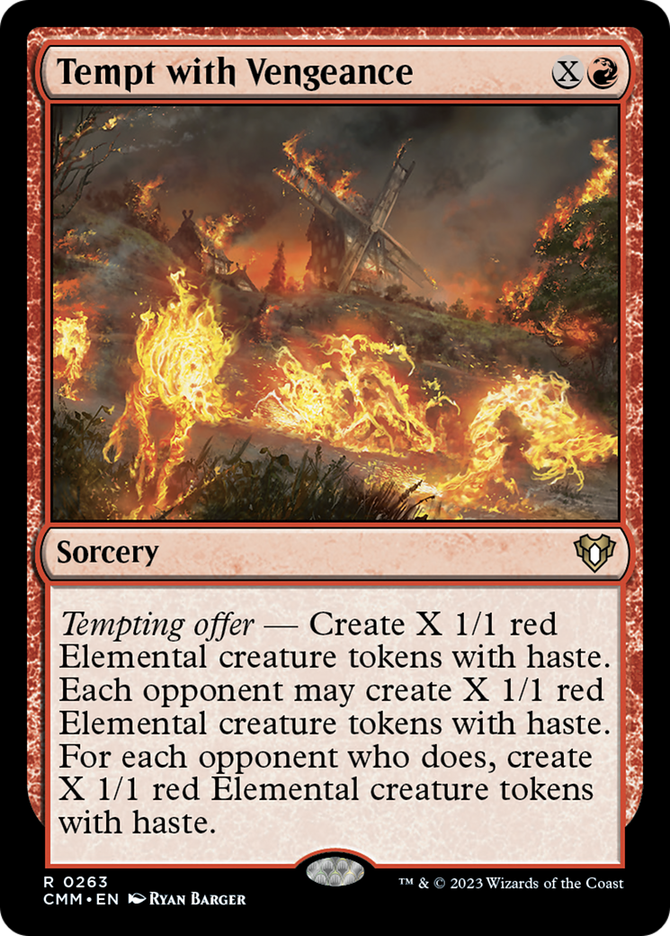 Tempt with Vengeance [Commander Masters] | Gate City Games LLC