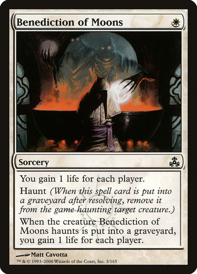 Benediction of Moons [Guildpact] | Gate City Games LLC