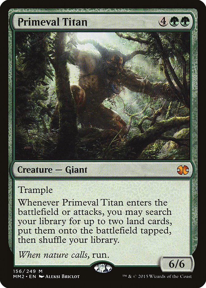 Primeval Titan [Modern Masters 2015] | Gate City Games LLC