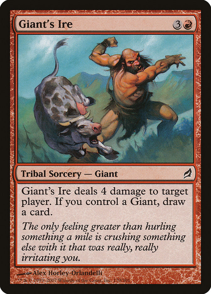 Giant's Ire [Lorwyn] | Gate City Games LLC