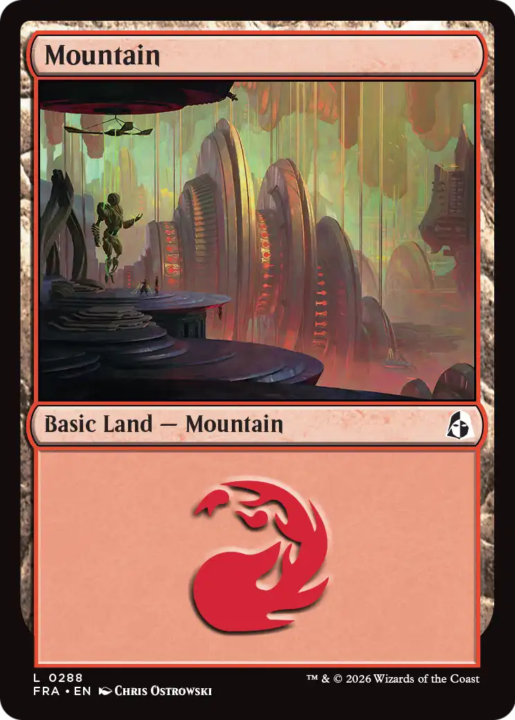 Mountain (0288) [Reality Fracture] | Gate City Games LLC