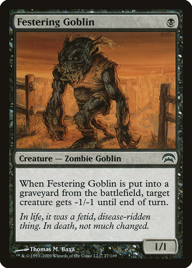 Festering Goblin [Planechase] | Gate City Games LLC