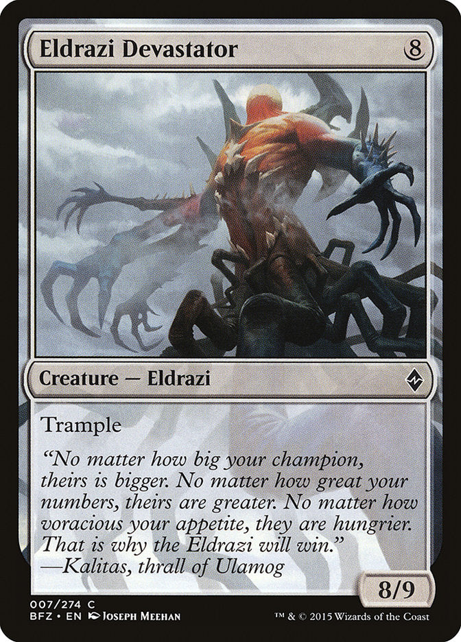 Eldrazi Devastator [Battle for Zendikar] | Gate City Games LLC