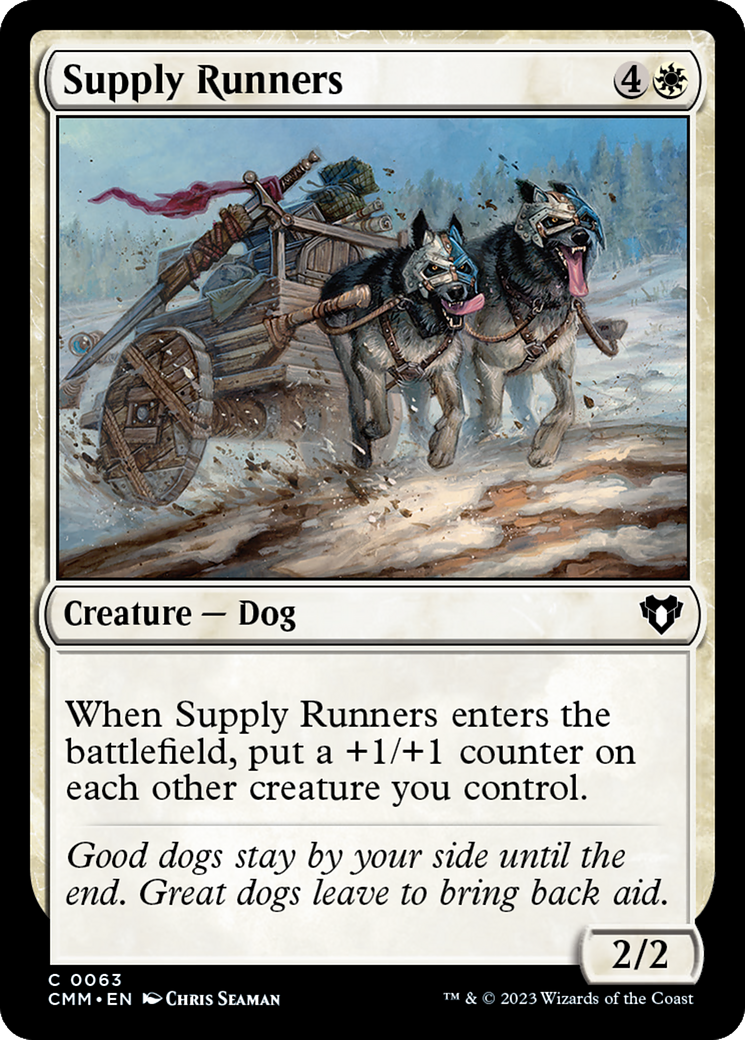 Supply Runners [Commander Masters] | Gate City Games LLC