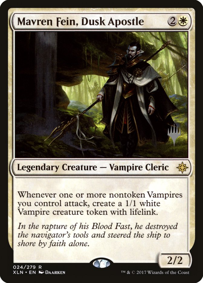 Mavren Fein, Dusk Apostle (Promo Pack) [Ixalan Promos] | Gate City Games LLC