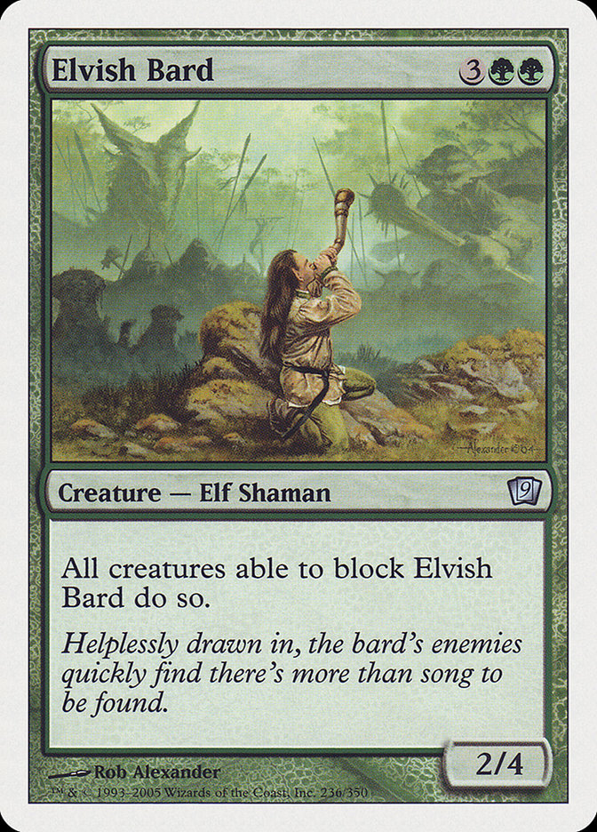 Elvish Bard [Ninth Edition] | Gate City Games LLC