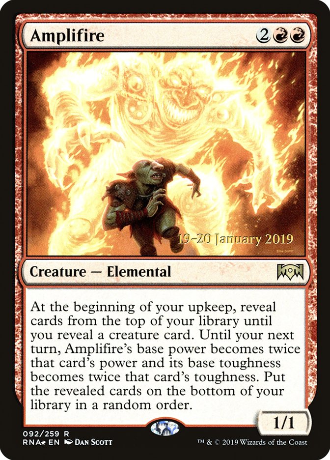 Amplifire [Ravnica Allegiance Prerelease Promos] | Gate City Games LLC