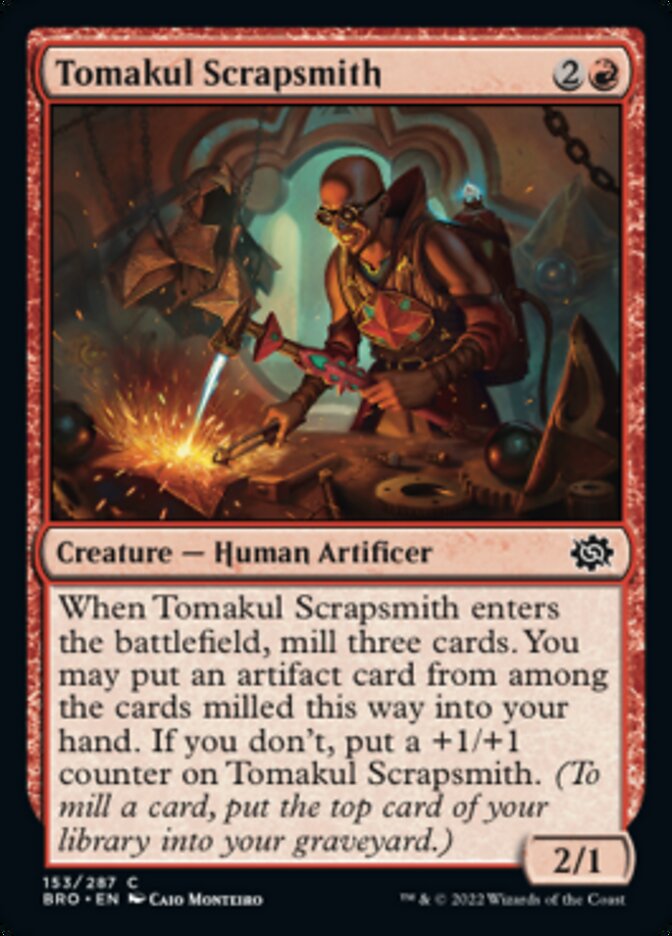 Tomakul Scrapsmith [The Brothers' War] | Gate City Games LLC