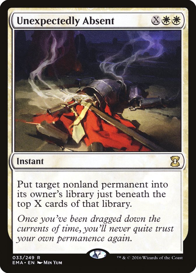Unexpectedly Absent [Eternal Masters] | Gate City Games LLC