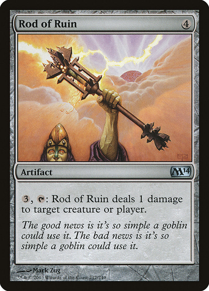 Rod of Ruin [Magic 2014] | Gate City Games LLC