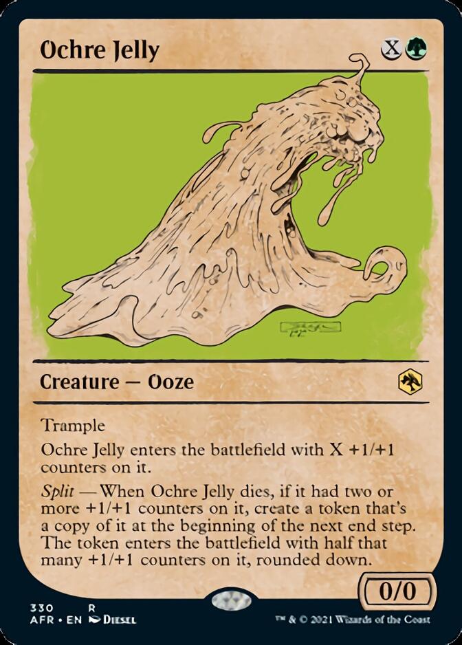Ochre Jelly (Showcase) [Dungeons & Dragons: Adventures in the Forgotten Realms] | Gate City Games LLC