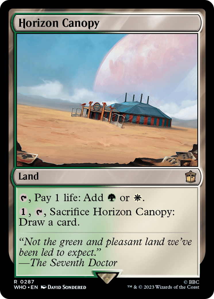 Horizon Canopy [Doctor Who] | Gate City Games LLC