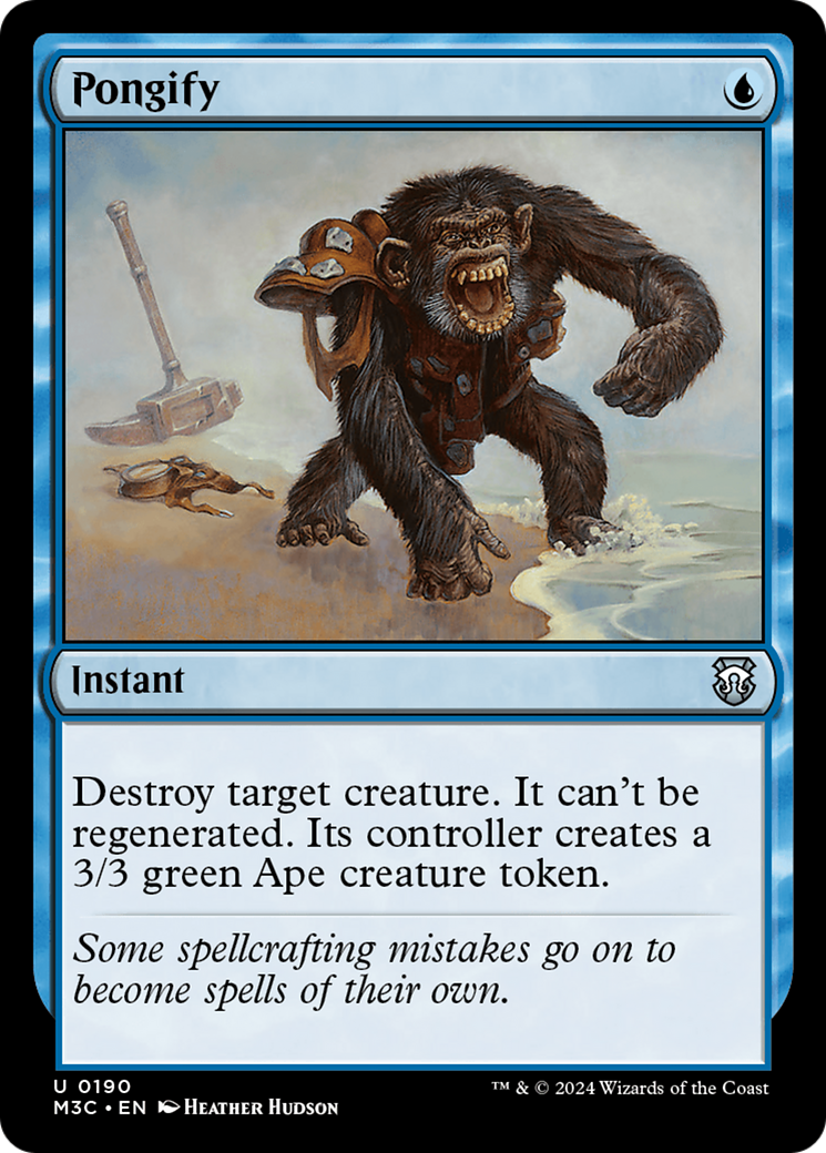 Pongify (Ripple Foil) [Modern Horizons 3 Commander] | Gate City Games LLC