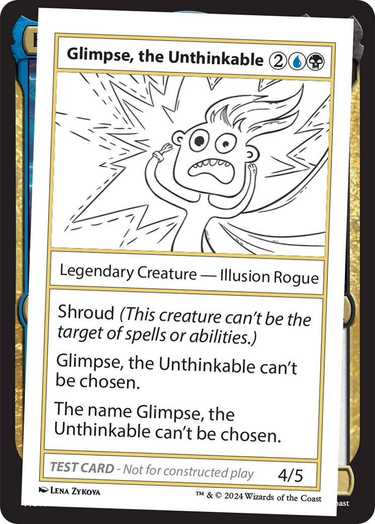 Glimpse, the Unthinkable [Mystery Booster 2 Playtest Cards] | Gate City Games LLC