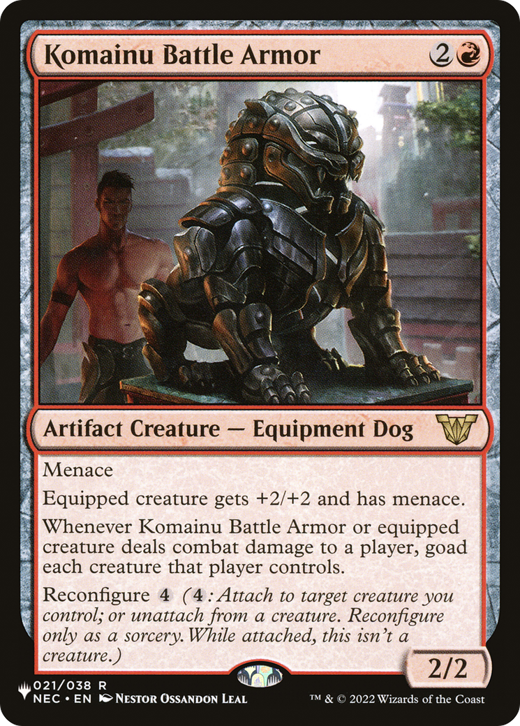Komainu Battle Armor [The List] | Gate City Games LLC
