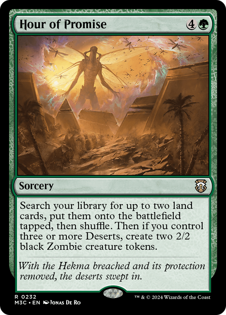 Hour of Promise (Ripple Foil) [Modern Horizons 3 Commander] | Gate City Games LLC