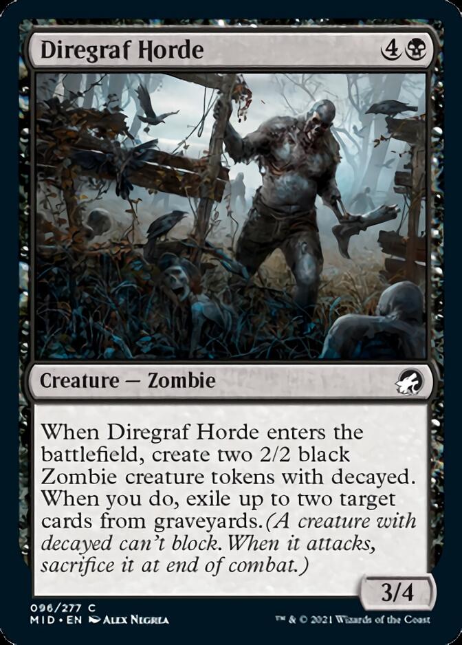 Diregraf Horde [Innistrad: Midnight Hunt] | Gate City Games LLC