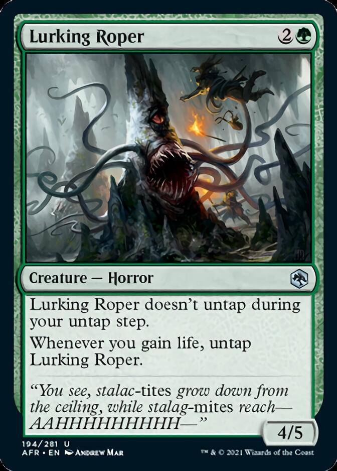Lurking Roper [Dungeons & Dragons: Adventures in the Forgotten Realms] | Gate City Games LLC