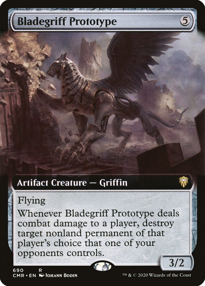 Bladegriff Prototype (Extended Art) [Commander Legends] | Gate City Games LLC