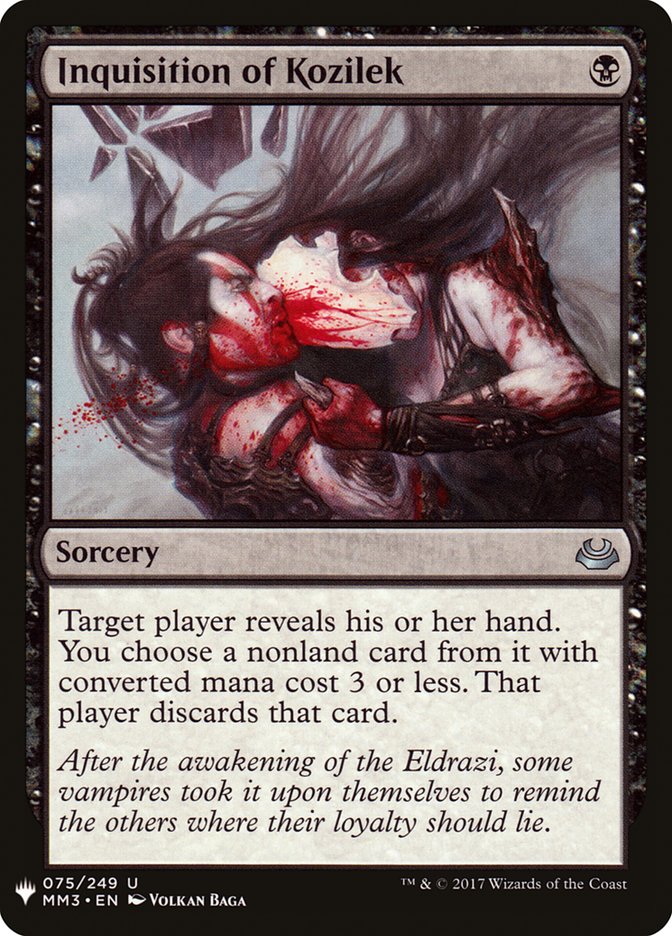 Inquisition of Kozilek [Mystery Booster] | Gate City Games LLC