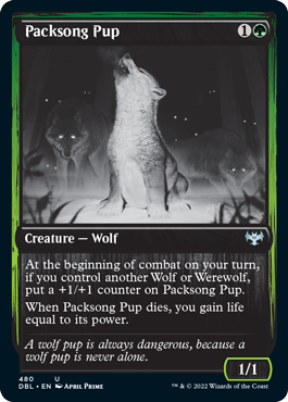 Packsong Pup [Innistrad: Double Feature] | Gate City Games LLC