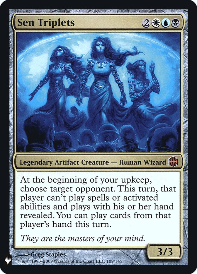 Sen Triplets [Mystery Booster] | Gate City Games LLC