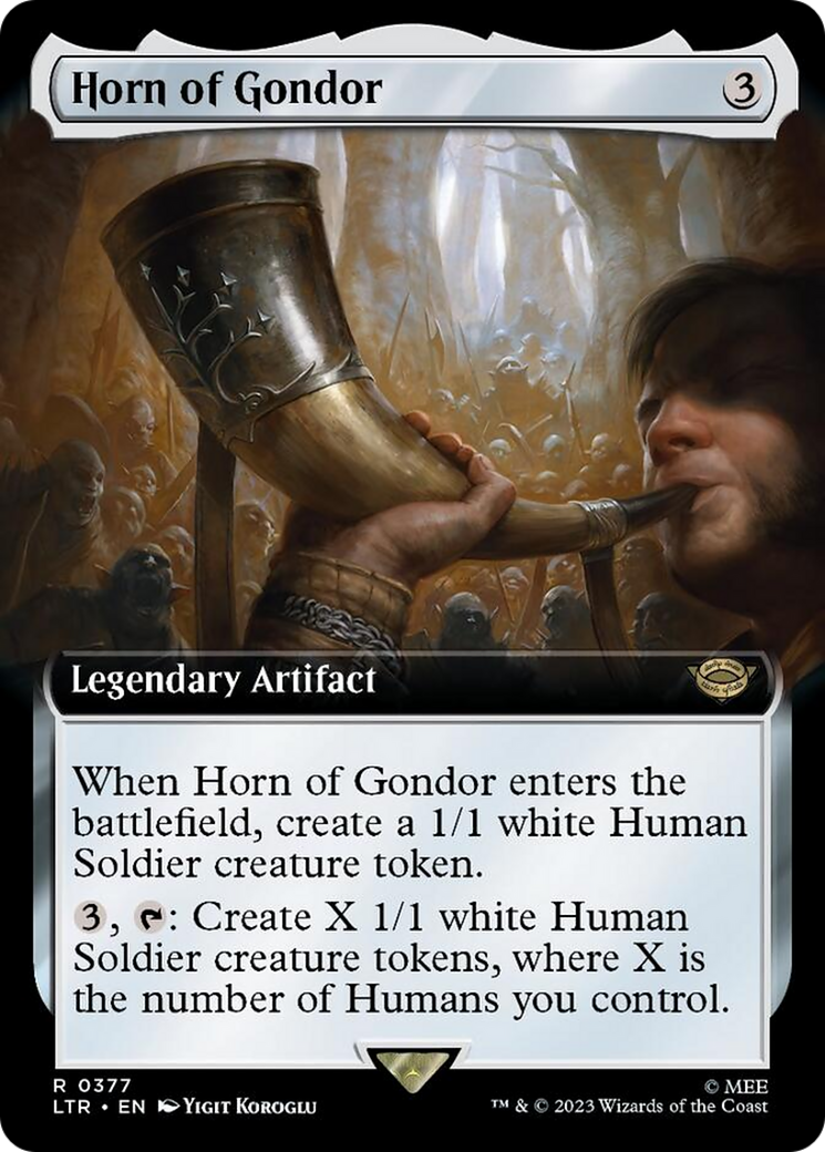 Horn of Gondor (Extended Art) [The Lord of the Rings: Tales of Middle-Earth] | Gate City Games LLC