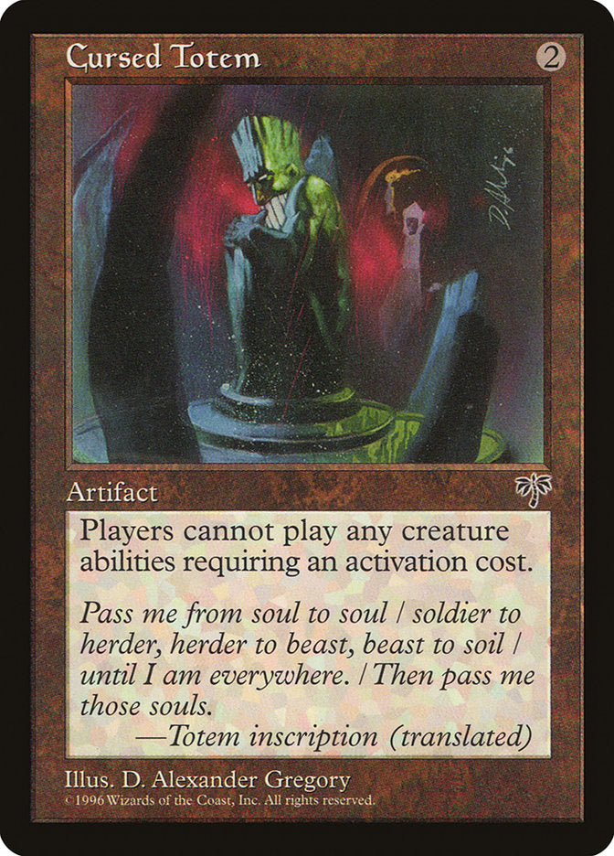 Cursed Totem [Mirage] | Gate City Games LLC