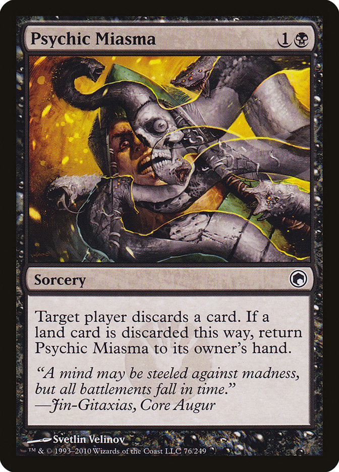Psychic Miasma [Scars of Mirrodin] | Gate City Games LLC