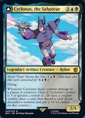 Cyclonus, the Saboteur // Cyclonus, Cybertronian Fighter [Transformers] | Gate City Games LLC