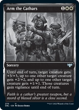 Arm the Cathars [Innistrad: Double Feature] | Gate City Games LLC