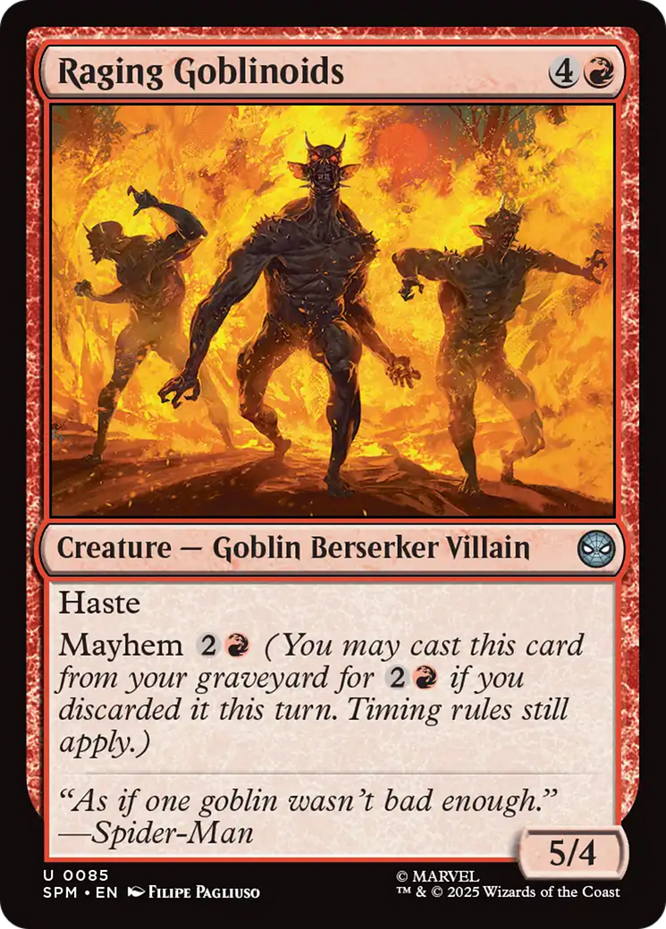 Raging Goblinoids [Marvel's Spider-Man] | Gate City Games LLC