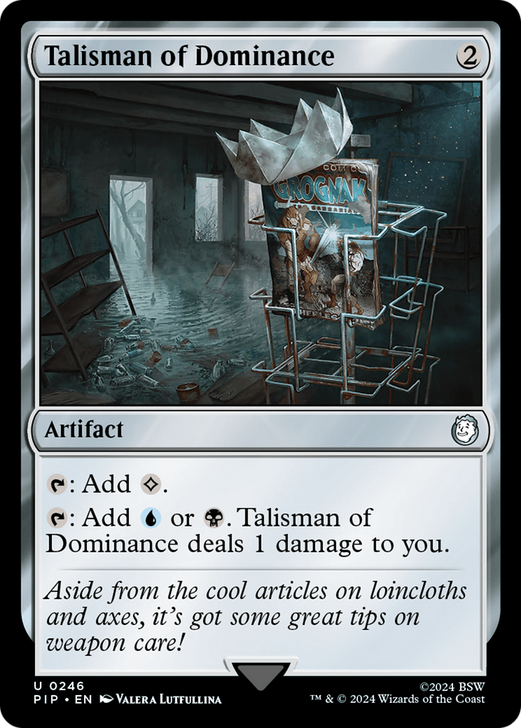 Talisman of Dominance [Fallout] | Gate City Games LLC