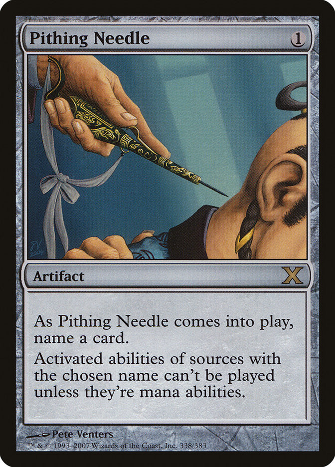 Pithing Needle [Tenth Edition] | Gate City Games LLC
