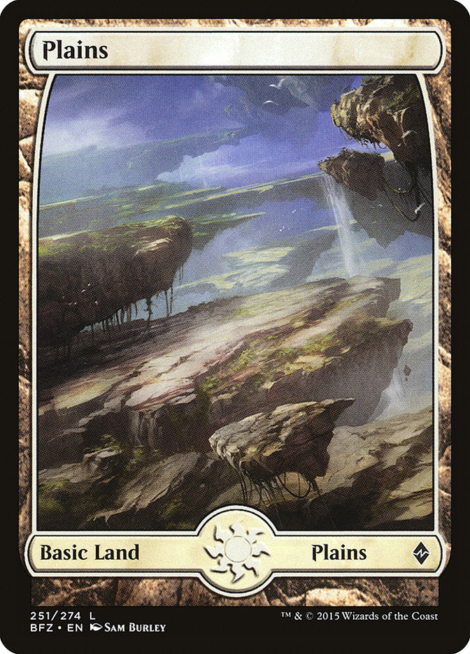 Plains (251) (Full Art) [Battle for Zendikar] | Gate City Games LLC